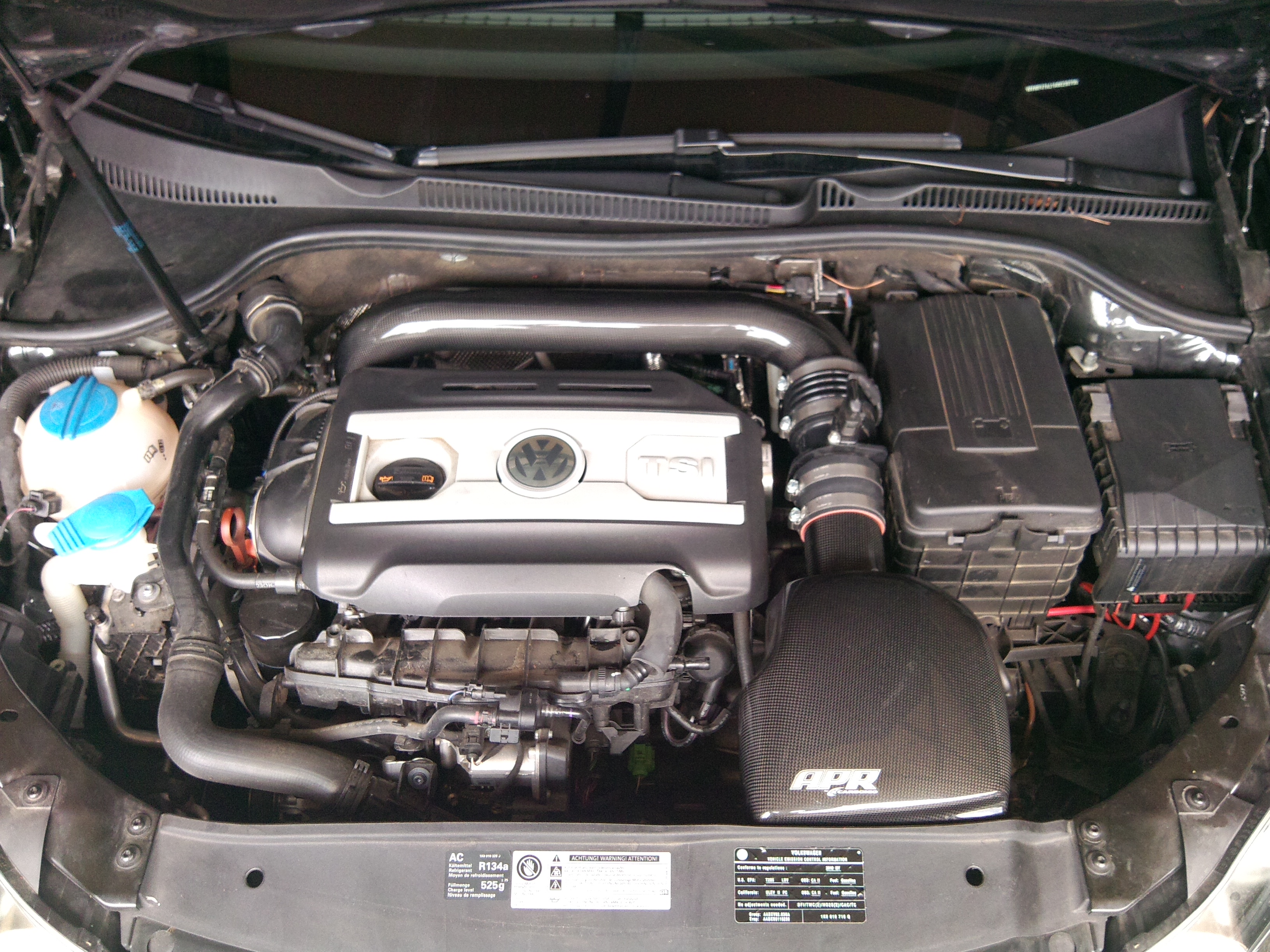 2010 VW GTI APR Stage I and II Intake